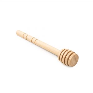 Spargimiele in legno 10cm