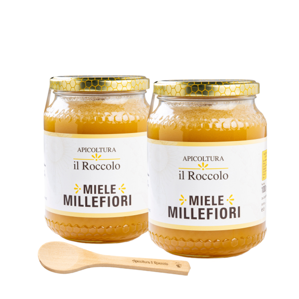 Confezione Miele Millefiori 2 Kg